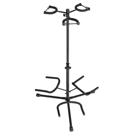 Likegreen Adjustable Triple Guitar Stand, Holds (3) Electric or Acoustic Guitars,Metal