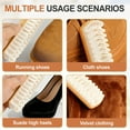 thumbnail image 6 of CSSJKYJ Soft Rubber & Suede Shoe Brush Cleaner,Built-In Eraser with Wooden Handle,Gentle Non-Scratch Bristles Protect Materials,Ideal for Home Daily Beige, 6 of 8