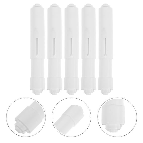 OUNONA 5pcs Paper Holder Sticks Toilet Paper Roller Replacement Toilet Paper Roll Holder Poles