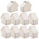 thumbnail image 1 of Children's Wooden Piggy Bank for Storage 10Pcs DIY House Shaped Coin Banks, 1 of 5