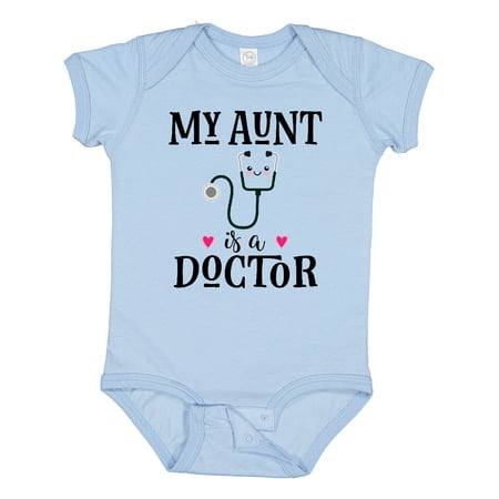 

Inktastic My Aunt is a Doctor Gift Baby Girl Bodysuit