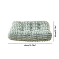 thumbnail image 3 of JingChun Cotton Chair Cushion with Ties Ultra Soft Warm Floor Cushion for Kids Reading Nook Comfortable Square Seat Cushion for Adult, 3 of 6
