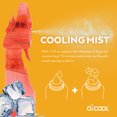thumbnail image 3 of O2COOL 2" Battery Powered Deluxe Personal Misting Fan, Red, 3 of 6
