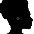 thumbnail image 4 of Electrocardiogram Elegant Earring Hooks Dangle Earrings Set with Stylish Patterns, 4 of 5