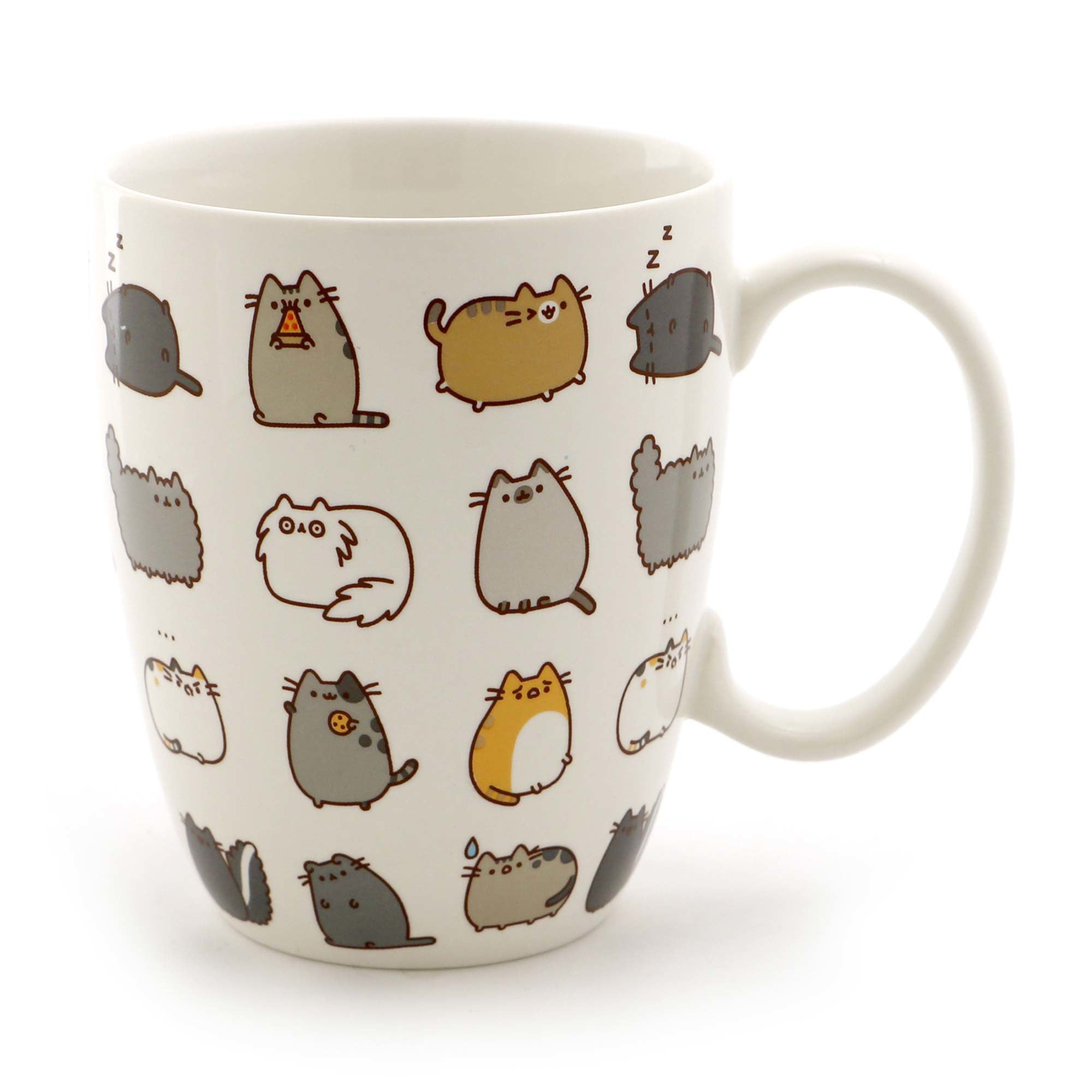 Our Name is Mud 6004626 Pusheen the Cat with Stormy Dotty Mug Set 