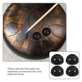 thumbnail image 1 of HONMEET 12 Pcs Support de Tambour Éthéré Noir pour Réduction de Vibration Tambours Lecture de Musique, 1 of 8