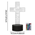 thumbnail image 3 of 3D Optical Night Light Table Lamp with Remote Control -Color USB LED Light for Kids' Room Decoration and, 3 of 8
