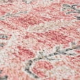 thumbnail image 2 of Mainstays Zula Acacia Low Pile Stain/Fade Resistant Polyester Indoor Runner Rug, Pink, 2'6" x 7', 2 of 6
