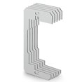 thumbnail image 1 of Wall Plate Spacers, Flush Fit Device Leveling Plates for Electrical Outlts Repair Tool, Receptacle S, 1 of 5