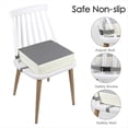 thumbnail image 3 of Asiento Elevador para Silla de Cocina - Asiento Elevador para Niños Pequeños para Mesa de Comedor, Cojín de Comedor Antideslizante y Portátil para Niños, 3 of 5