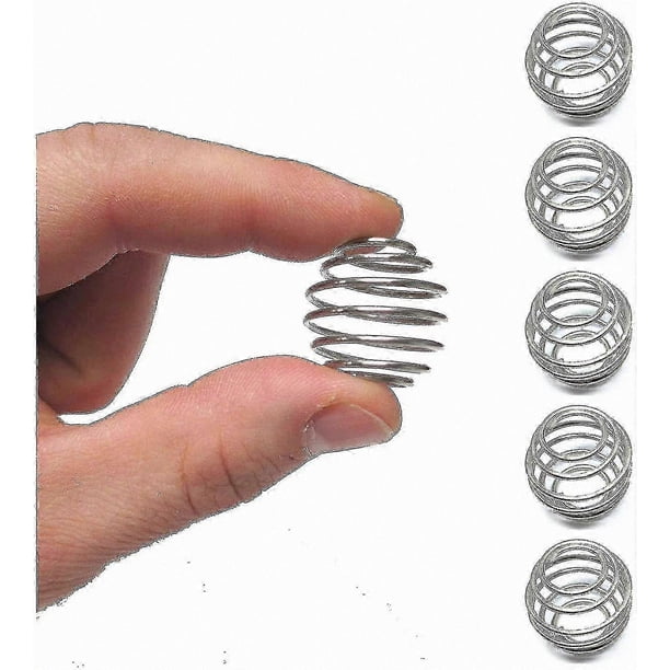 5-Pack Food Grade Stainless Steel Mixing Balls for Small Shaker Bottles, Protein Shake Mixer Tool