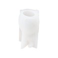 thumbnail image 2 of Molde de silicona Herramienta De Molde De Fundición De Resina De Molde De Vela De Silicona En Forma De Conejo 3D No Say Nada que decir Magideal Molde de silicona, 2 of 7