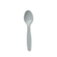 thumbnail image 1 of Creative Converting Premium Plastic Spoons, 24 Count, Shimmering Silver, 1 of 3