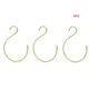 thumbnail image 2 of -Shape Hooks Bedroom Multifunctional Aluminium Alloy S Hanger Hooks Scarf Tie Hook Hanging Wardrobe Storage Organizer, 2 of 5