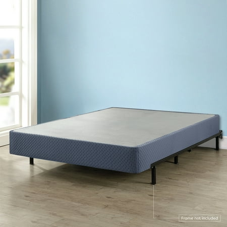 Best Price Mattress 9 Inch Decorative Heavy Duty Steel Box Spring, Navy, Twin