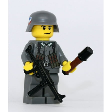 Modern Brick Warfare German WW2 MP40 Soldier Custom (Best German Soldiers Ww2)