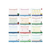 House of Doolittle - Academic monthly desk pad calendar - desktop - July 2024-June 2025 - holiday/seasonal - month to view - - dated