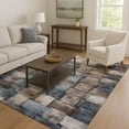 thumbnail image 7 of Addison Rugs Mayfield Premium Machine Washable Transitional Stripes Taupe Rectangle Rug, 8' x 10', 7 of 7