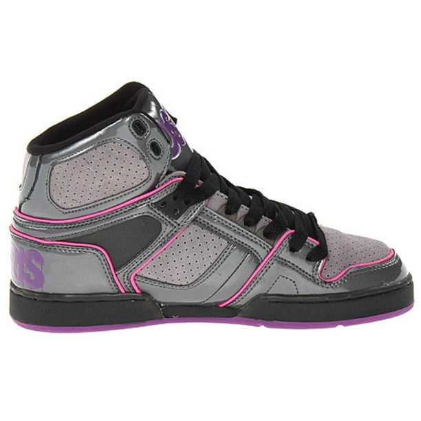 Osiris - Osiris Women's NYC 83 SLM Skate Shoe (7, Charcoal/Grey/Purple ...