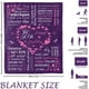 thumbnail image 4 of LHSHID 40th Birthday Gifts for Women Blanket 40th Birthday Gifts Ideas Birthday Gifts Throw Blanket Women 40th Birthday Gifts for Sister Wife Mom 40 Year Old Birthday Gift Ideas 30x40in, 4 of 6