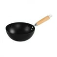 thumbnail image 3 of Non-stick Frying Pan for Flat Bottom Wok Iron Pots Kitchen Cookware 18-28CM, 3 of 10