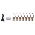 thumbnail image 3 of Li Poly RC Battery, 3.7V 1S Lipo Battery Pack  For RC Car ANGGREK Li Poly RC Battery, 3 of 8