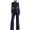 Navy#93, variant on YOIAVAIOY Two Piece Sets for Women Blazer Long Sleeve Jacket Wide Leg Pants Suits Set Slim Fit Dressy Business Casual Outfits White M