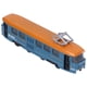 thumbnail image 3 of Niños Aleación Trolley Bus Juguete Kid Simulación Pull Back Bus Modelo Decoración Regalo de Cumpleaños Azul, 3 of 14