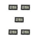 thumbnail image 2 of Wosthever Mini termómetro digital LCD Sensor de temperatura Indicador multifuncional con batería Instrumento de alta precisión Negro Type2 NO2, 2 of 6