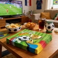 thumbnail image 2 of 20Pc Soccer Theme Paper Napkins, Football Party Disposable Napkins, Sports Party Supplies Premium Soft & Absorbent Paper for Birthday Game Day and Celebrations, 2 of 6