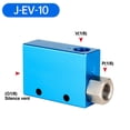 thumbnail image 1 of Lefu Blue Vacuum Generator Air Tube Ejector Pressure Pneumatic EV-10-25 Control Valve, 1 of 6