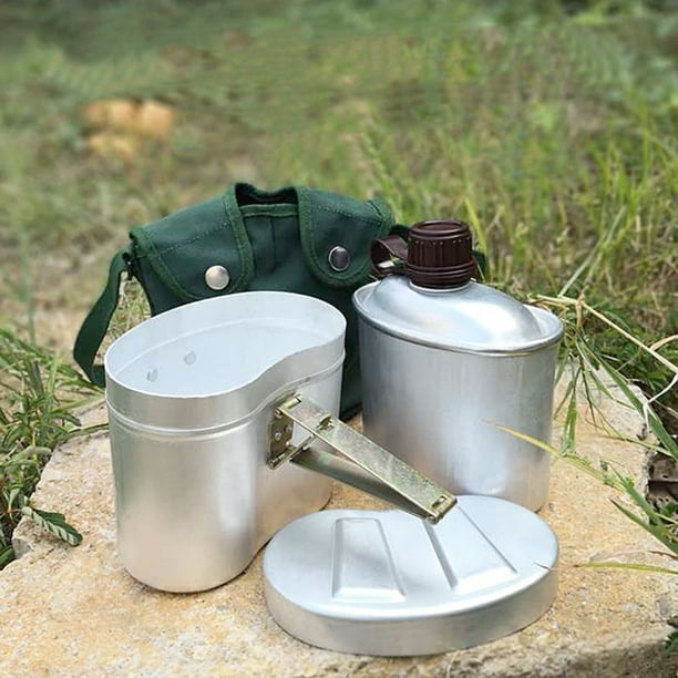 Batterie De Camping Antiadhésive Gutsdoor – Set Léger Et Empilable Pour 2 à 4 Personnes, Avec Sac De Transport