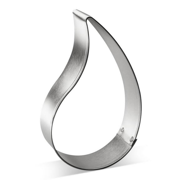 Paisley Cookie Cutter 3.5 in B1563 - Foose Cookie Cutters - USA Tin Plate Steel