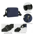 thumbnail image 5 of Men's Nylon Crossbody Bag with Multifunctional Storage, Adjustable Strap, Lightweight Outdoor Shoulder Backpack for Travel, Sports, and Everyday Use, 5 of 5