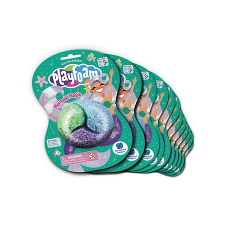 UPC: 0086002097309 | Educational Insights Playfoam Jumbo Pods – Mermaid Magic Party Pack of 12 Fidget Toy Ages 3+