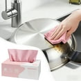 thumbnail image 6 of Microfiber Cleaning Cloth, 20pc Shop Towels Reusable,Bulk Rags In A Box for Home,Reusable Cleaning Rags Edgeless Microfiber Wipes,Absorbent Shop Towels for Kitchen,Car,Glass,Edgeless Towels, 6 of 8