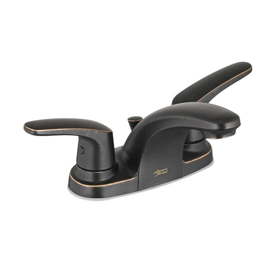 American Standard 7075.200 Colony Pro Centerset Double Handle Bathroom Faucet - Bronze