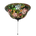 thumbnail image 7 of 16 in. Rosebush Fan Light Fixture, 7 of 7