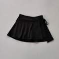 thumbnail image 4 of Falda deportiva para Yoga, falda de tenis y bádminton, pantalones de medio cuerpo, falda con bolsillo de secado rápido, falda con correa lateral dividida, pantalones para prendas de vestir, 4 of 6