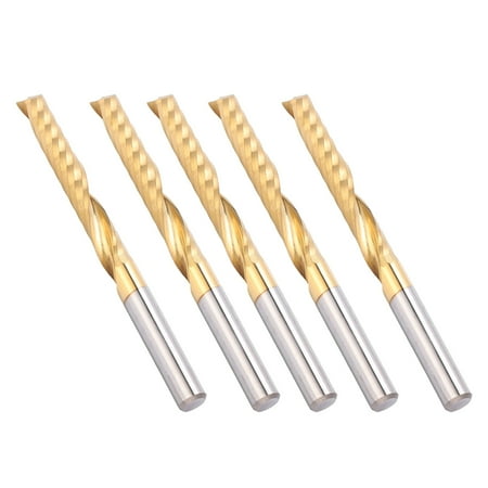 

CNC Milling Bits Spiral End Mills 4x28x50mm End Mills Easy Use High Speed Steel For Repair Tool