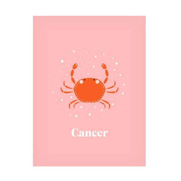 Trademark Fine Art Aislinn Simmonds Cancer Canvas Wall Art