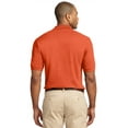 thumbnail image 2 of Port Authority K420 Mens Heavyweight Cotton Pique Polo T-Shirt, Orange - Extra Large, 2 of 6