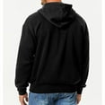 thumbnail image 3 of Nestiefly Full Zip Up Hoodie Men Y2k Streetwear Soft Pullover Hoodie Drop Shoulder Baggy Cotton Lightweight Fall Winter Clothes, 3 of 5