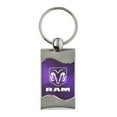 thumbnail image 1 of Au-TOMOTIVE GOLD Ram Logo Rectangular Wave Purple Key Fob, 1 of 2