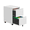 White, variant on 2 Drawer Mobile File Cabinet, Under Desk Storage Cabinet with Lock, Metal Filing Cabinet for A4/F4/Letter