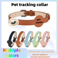 thumbnail image 4 of Chok Customizable Pet Tracking Collar with GPS Tracker - Durable Faux Leather  Adjustable Strap  Multiple Colors (Brown  Black  Light Blue  Pink) for Dogs & Cats  Prevents Loss  Easy to A, 4 of 6