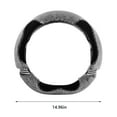 thumbnail image 3 of Rbaofujie Cute Steering Wheel Cover Car Steering Wheel Cover Car Warm Non-slip Handlebar Cover Winter Antifreeze Hand Car Steering Wheel Cover Western Steering Wheel Cover, 3 of 8
