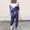 Dark Blue, variant on Women's Two Piece Tracksuit Set Long Sleeve Sweatsuit Jogger Workout Set Loose Two-piece Sets Solid Casual Pants Sweatsuit