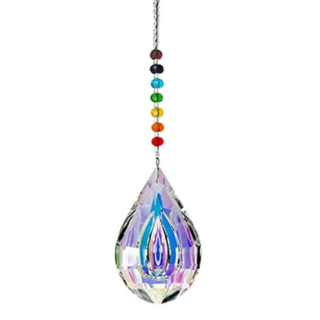 

Dtydtpe 76mm Pendant Pendant DIY Jewelry Bead Curtain Car Decoration Pendant Hanging Ball Decorations Glass Stained Ornament Balls on A Stain Glass Birds Window Hanging Led Orname