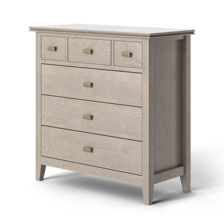 Brooklyn Max Holden Solid Wood 36 Inch Wide Contemporary Bedroom
